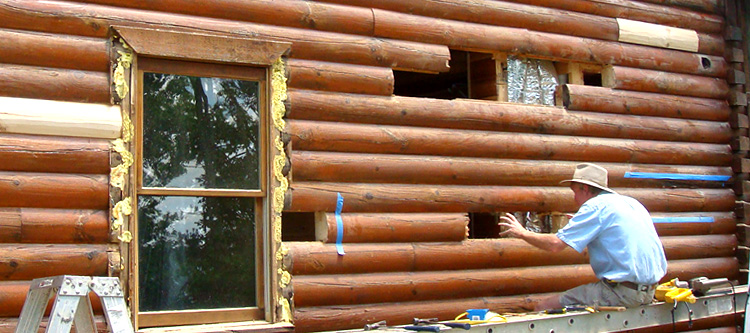 Log Home Repair Clarke County, Alabama
