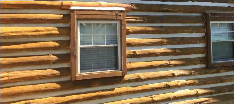 Log Home Whole Log Replacement  Whatley, Alabama